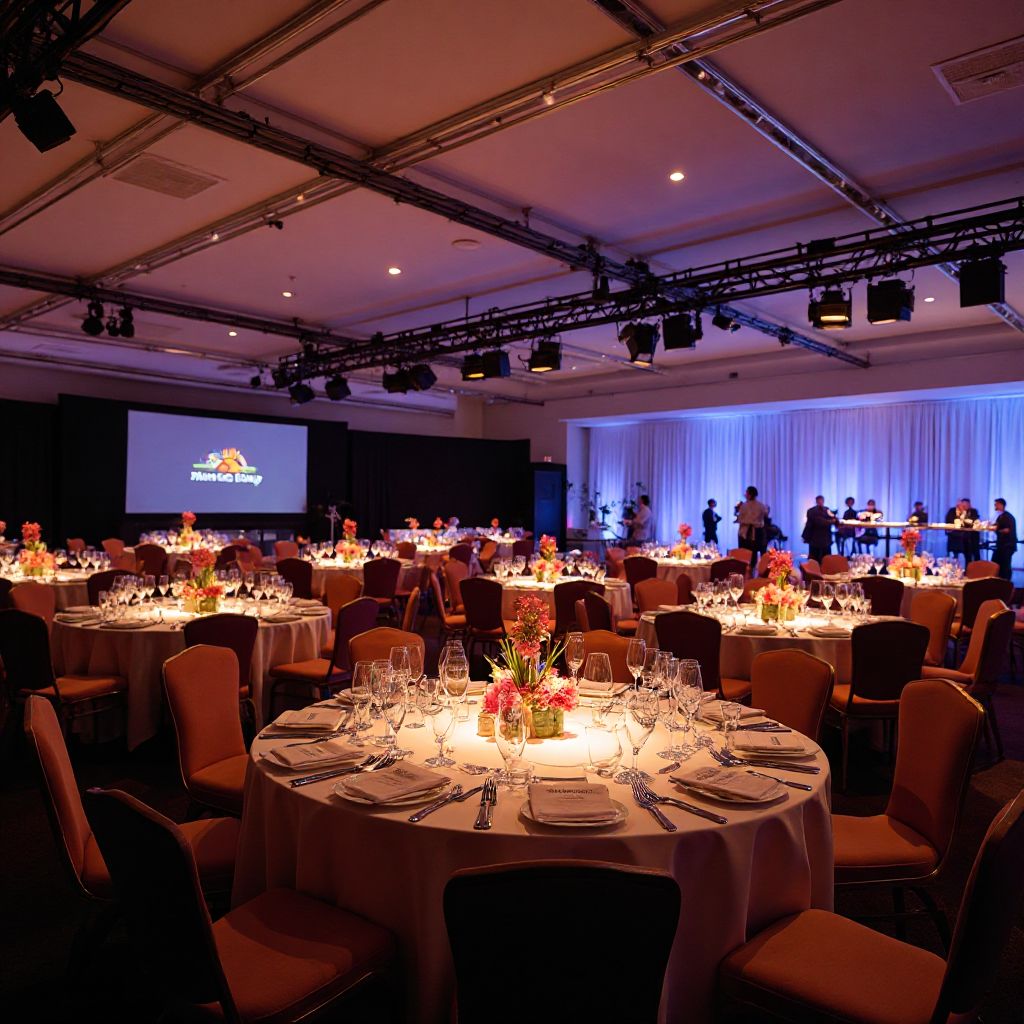 Corporate gala dinner