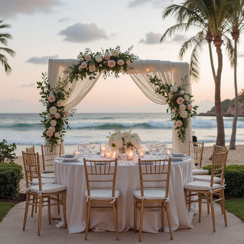 Luxury anniversary party